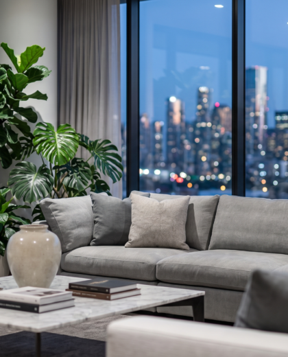 עיצוב פנטהאוז: איך גורמים לחלל גדול להרגיש ביתי